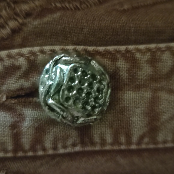 Parsley & Sage Burgundy Embroidered Shirt - Picture 3 of 3